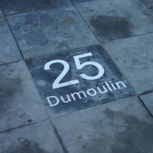 Grabado láser de piedra natural con láser CO2.