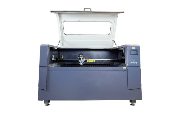 MQ1390C Alta potencia CO2 Combi metal madera plástico plástico láser cortador abrir solapa