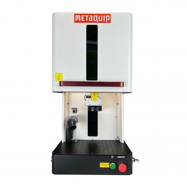 máquina de grabado láser de fibra de escritorio abierta