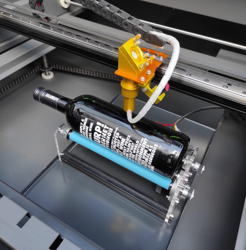 Máquina láser de módulo de grabado rotativo - CO2 LITE2+