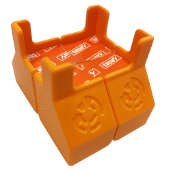 Pies de cama de nido de abeja para láser de CO2