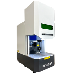 Láser de fibra de sobremesa con gran superficie de trabajo