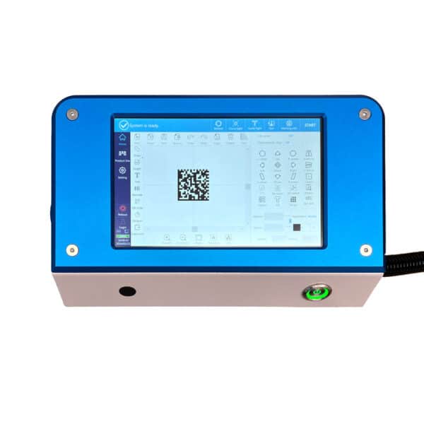 Máquina de grabado láser portátil para metales - controlador láser integrado